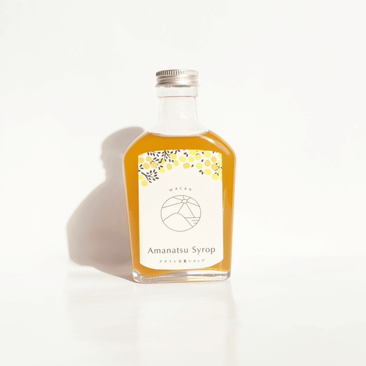 Craft sweet orange syrup