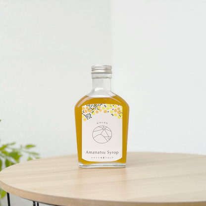 Craft sweet orange syrup