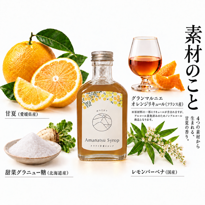クラフト甘夏シロップ